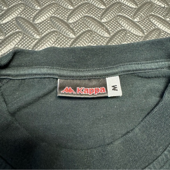 Kappa Black Long Sleeve Logo Shirt - Picture 2 of 3